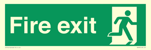 Final fire exit